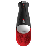 Мастурбатор в колбе с вибрацией Fuck-O-Matic Pro XL