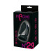 Черный вибромастурбатор NO.29 RECHARGEABLE PENIS HEAD VIBE (Tonga 530029)