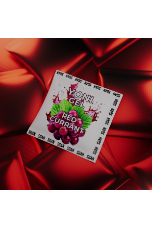 Саше лубриканта для орального секса SGAN со вкусом красной смородины - 5 мл. (SGAN TRC0179)