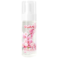 Пенка-мусс для интимной гигиены SGAN с пребиотиками - 150 мл.