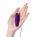 Фиолетовое узенькое виброяйцо с пультом управления A-Toys Cony, работающее от USB (A-toys 764019)