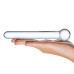 Стеклянный жезл с шаром Straight Glass Dildo - 17,8 см. (Glas GLAS-139)