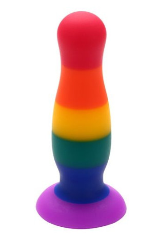 Разноцветная анальная пробка COLOURFUL PLUG - 12,5 см. (Dream Toys 21700)