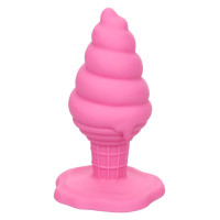 Розовая анальная пробка в виде мороженого Yum Bum Ice Cream Cone Butt Plug - 9,5 см. Розовая анальная пробка в виде мороженого Yum Bum Ice Cream Cone Butt Plug - 9,5 см.