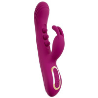 Лиловый вибратор-кролик 2 Function Vibrator Squirting - 22,5 см. Лиловый вибратор-кролик 2 Function Vibrator Squirting - 22,5 см.