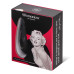 Черный бесконтактный клиторальный стимулятор Womanizer Marilyn Monroe Special Edition (Womanizer WZ222SGZ)