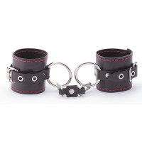 БДСМ-комплект: маленькая распорка и наручники