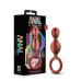 Коричневый анальный стимулятор Duo Loop Copper Anal Plug - 13,3 см. (Blush Novelties BL-10319)