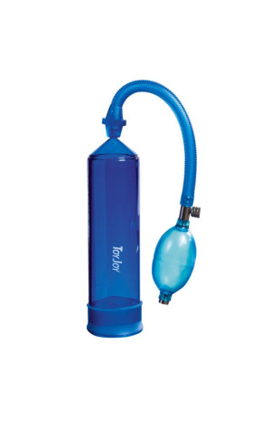 Синяя вакуумная помпа Power Pump Blue (Toy Joy 3006009144)