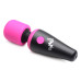Розово-черный мини-вибромассажер 10X Vibrating Mini Silicone Wand (XR Brands AG786-Pink)