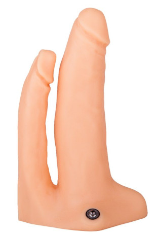 Анально-вагинальный фаллопротез №8 на резинке размера XXL - 14 см. (Джага-Джага 1005-08 BX DD)