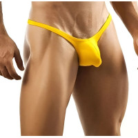 Желтые мужские трусы-стринги