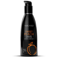 Лубрикант с ароматом спелого персика Wicked Aqua Sweet Peach - 60 мл. Лубрикант с ароматом спелого персика Wicked Aqua Sweet Peach - 60 мл.