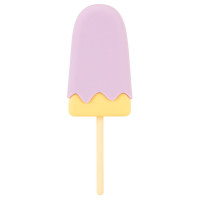 Сиреневый мини-вибратор в форме пломбира Vibrating Popsicle Сиреневый мини-вибратор в форме пломбира Vibrating Popsicle