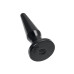 Черная анальная втулка Gemini α - 12 см. (POPO Pleasure 731411)