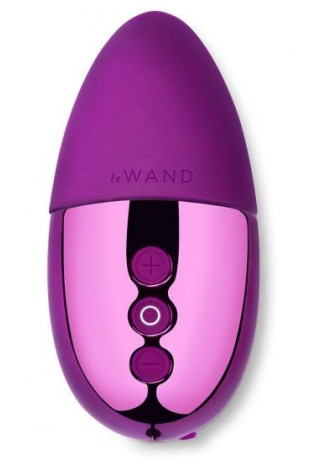 Фиолетовый утяжеленный премиум-вибратор Le Wand Point (Le Wand LW-016-CHR)