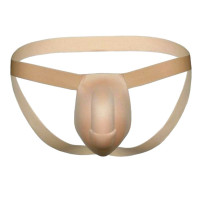 Мужской пуш-ап вкладыш бежевого цвета