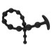 Черные анальные бусы Anal beads - 50 см. (Orion 50039540000)