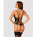 Эффектный кружевной корсаж Raquelia со шнуровкой (Obsessive Raquelia corset)