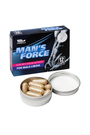 Пищевой концентрат для мужчин MANS FORCE  - 12 капсул (Sitabella 4723)