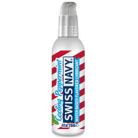 Лубрикант  Swiss Navy Cooling Pepermint Lube с ароматом мяты - 118 мл.