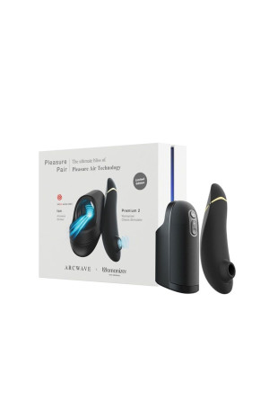 Набор для пар Pleasure Pair: мастурбатор ARCwave Ion и стимулятор Womanizer Premium 2 (Arcwave AWPP1SG9)