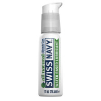 Гипоаллергенный лубрикант Swiss Navy All Natural Water Base Lubricant - 29,5 мл. Гипоаллергенный лубрикант Swiss Navy All Natural Water Base Lubricant - 29,5 мл.