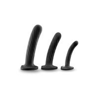 Набор из 3 стимуляторов со спиралевидным рельефом Twist Kit