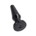 Черная анальная втулка Gemini β - 12,3 см. (POPO Pleasure 731412)