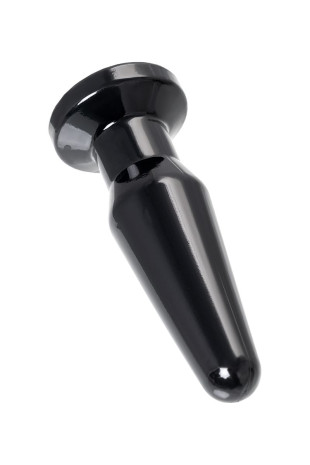 Черная анальная втулка Gemini β - 12,3 см. (POPO Pleasure 731412)