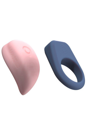 Набор Kiiroo Luxus: интерактивный вибратор LuxHer и эрекционное кольцо LuxHim (Kiiroo 11070-W)