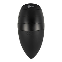 Черный мастурбатор с гибкими крылышками