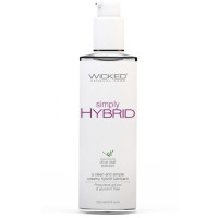 Водно-силиконовый лубрикант Wicked Simply HYBRID - 120 мл.