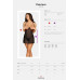 Обольстительная сорочка Pearlove с открытым лифом (Obsessive Pearlove chemise)