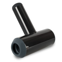 Черный мастурбатор с удобной ручкой Masturbator with 2 Functions