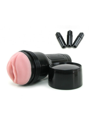 Мастурбатор-вагина Fleshlight - Vibro Pink Lady Touch с вибрацией (Fleshlight 810476017347)