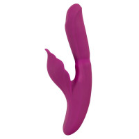 Лиловый вибратор-кролик 4 Function Vibrator - 24 см. Лиловый вибратор-кролик 4 Function Vibrator - 24 см.