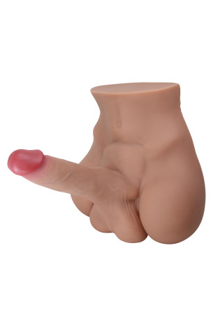 Мужской полуторс Rhyne с членом и анальным тоннелем (Baile BM-009250NG)