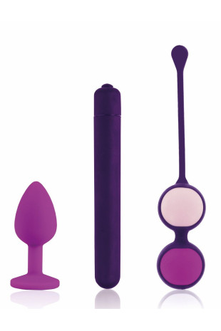 Фиолетовый вибронабор First Vibe Kit (Rianne S E30979)