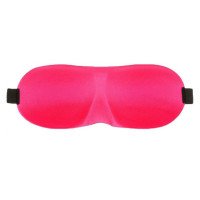 Розовая глухая маска на резинке