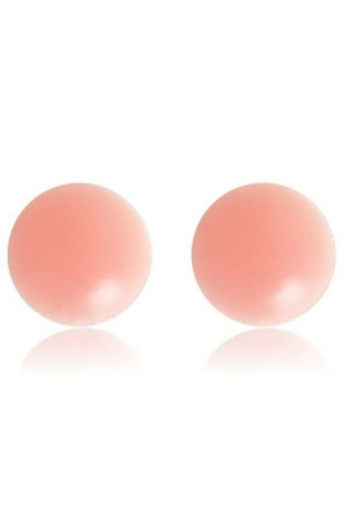 Телесные силиконовые наклейки на соски (Dentelle А 043)