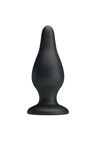 Большая анальная пробка на присоске - 15,4 см. (Baile BI-014460-0801)