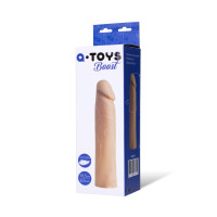 Реалистичная насадка с ярко выраженной головкой - 16,5 см.