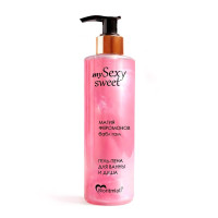 Гель-пена для ванны и душа Sexy Sweet с феромонами и ароматом бабл-гам - 200 мл. Гель-пена для ванны и душа Sexy Sweet с феромонами и ароматом бабл-гам - 200 мл.