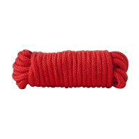 Красная хлопковая верёвка Bondage Rope 16 Feet - 5 м.