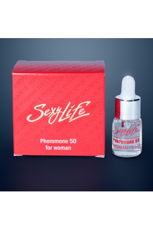 Концентрат феромонов Sexy Life для женщин (концентрация 50%) - 5 мл.